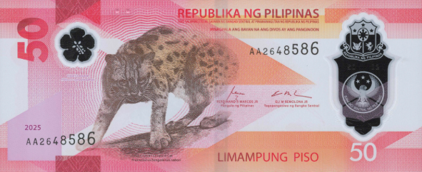 PN237 Philippines - 50 Piso (2025)